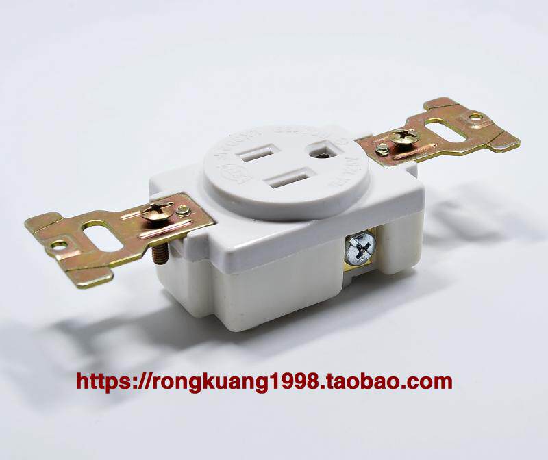 LK3021F 15A 125V US standard socket pill female socket US standard 5-15R surface mount socket WF3002EK
