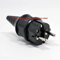 E-012 European plug IP45 European waterproof plug German French power plug European wiring plug