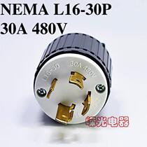 LK-6434 American standard anti-loose plug L16-30P 30A 480V NEMA4 core lead plug anti-fall off