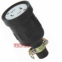 WJ-9431R L15-30 30A 250V 4-core anti-shedding socket Rubber socket anti-loose connector Bakelite