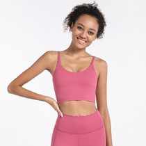 lulu original nude sports underwear sexy yoga bra bra breathable quick-drying fitness camisole