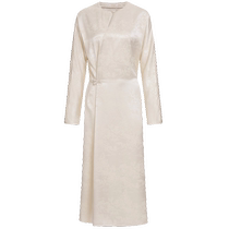 ELLASSAY 24 new summer new Chinese style acetate diagonal jacquard cheongsam dress for women