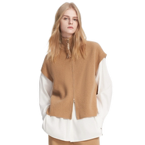 ELLASSAY 24 early autumn new style college style fashionable wool cashmere vest with shirt top for women
