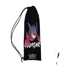 New anime Pokémon Gengar series peripheral badminton racket bag single shoulder drawstring large capacity badminton racket bag