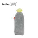 意构 Большая плюшевая резиновая емкость для воды, взрывобезопасная грелка для рук