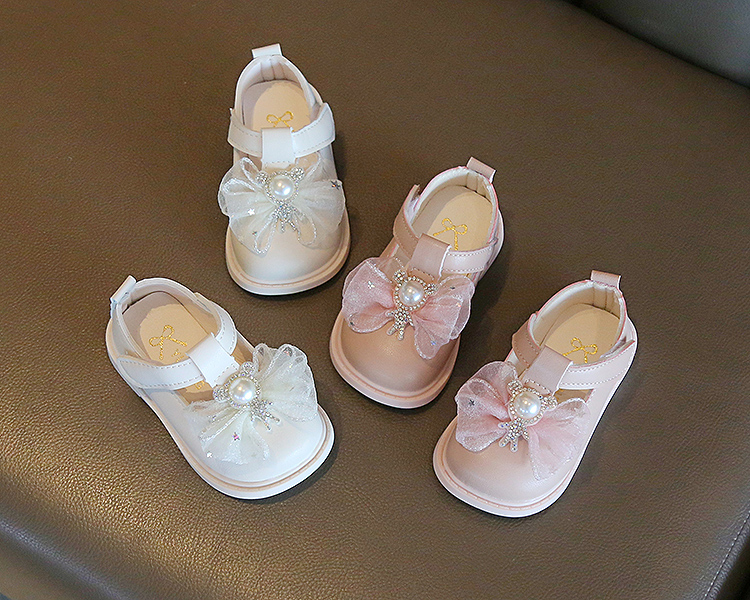 New Year Old Girl Princess Autumn Fashionable Baby Soft Sole Walking Children's Korean Edition Single Shoe Leather Shoes_voghion.com