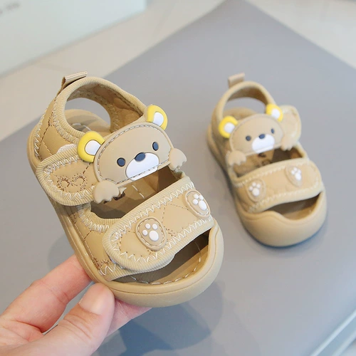 Детские летние сандалии для раннего возраста, детская пляжная обувь подходит для мужчин и женщин, 0-1-2-3 лет, мягкая подошва