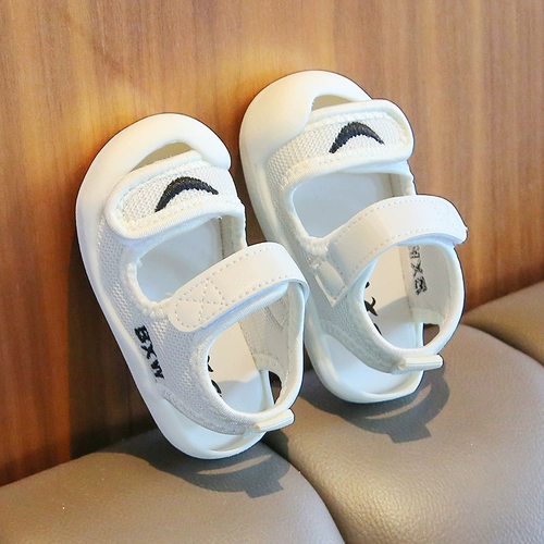 Летняя детская обувь для раннего возраста, детские дышащие сандалии для мальчиков, 0-3 лет