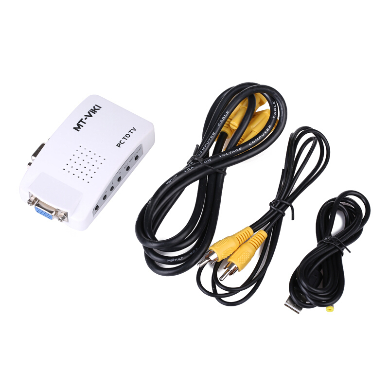 Maituo Vmoments VGA transfer AV S terminal film converter computer to pick up TV pc turn tv MT-PT01