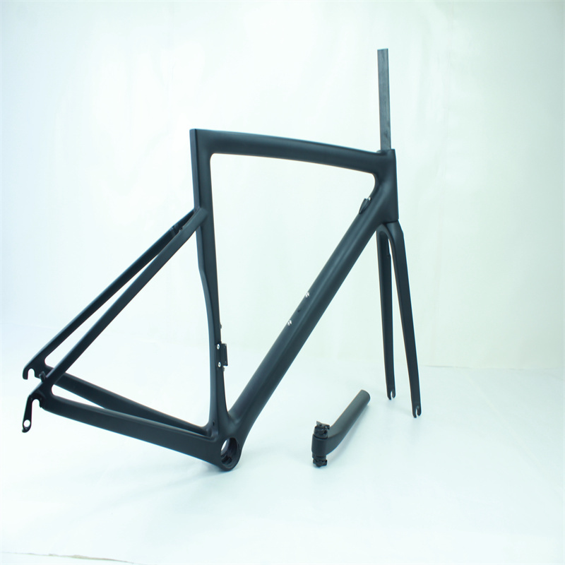 Factory Special Price Full Carbon Fiber C Brake Lightweight Climbing Version Internal Wiring Road Racing Bicycle Frame Front Fork