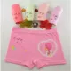 Boyshorts trẻ em trai và gái 3-4-5-6-7-8-9-10 tuổi 2 cotton 100% cotton một lớp hoạt hình đồ lót trẻ em