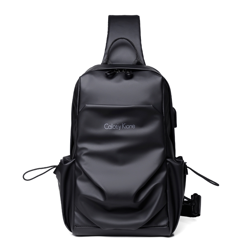 Hong Kong I TGREG trend new men's chest bag messenger bag shoulder bag sports fashion casual multi-functional bag