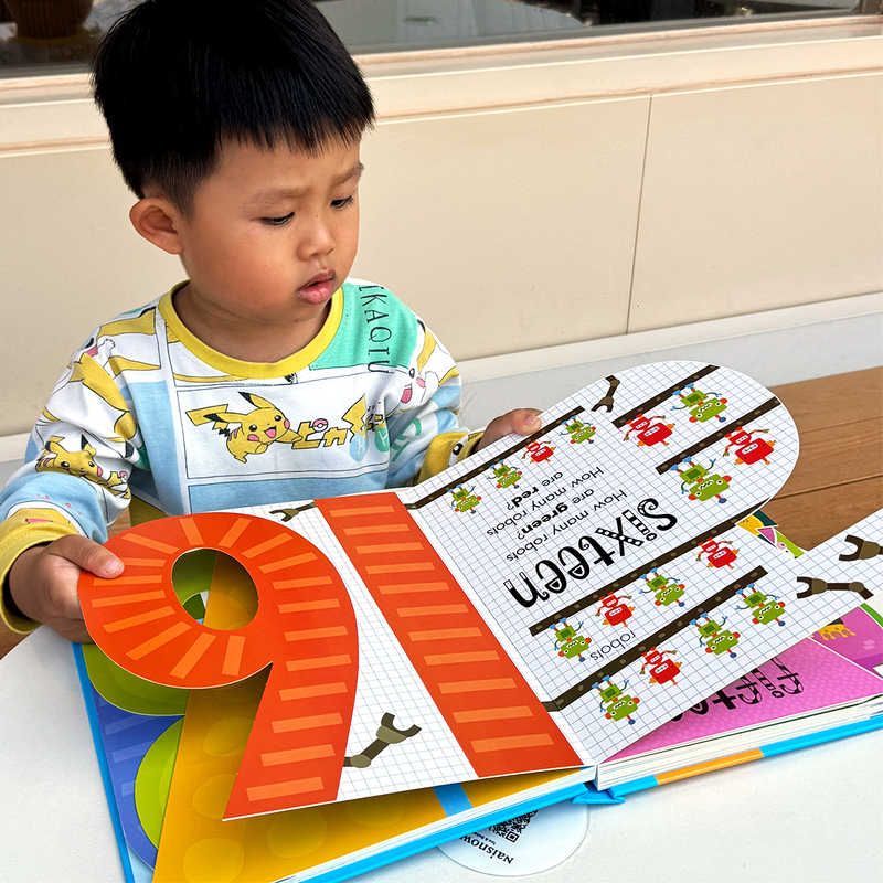 My Awesome Alphabet 3D Letter Recognition English Enlightenment Numbers Early Childhood Words Thick Cardboard