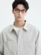 Black Zeming Men's Lyocell Textured Shirt 2026 Spring New Old Money Style Retro Loose Lapel Top