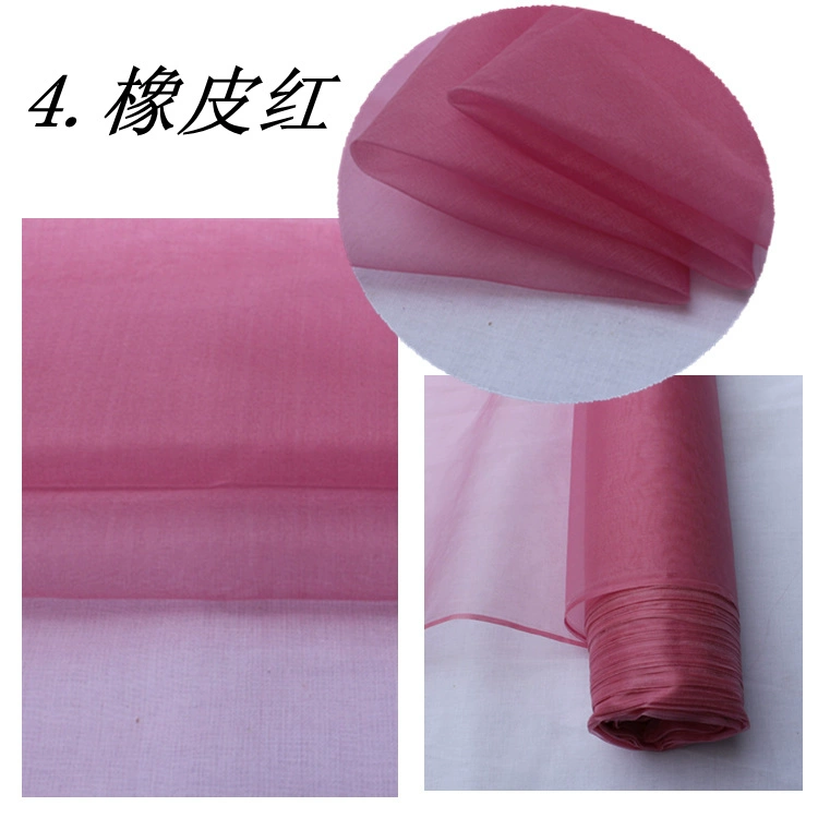 Silk sợi tơ thô đúng Siou sợi cứng cứng các loại vải lụa tơ tằm Vải lụa thô lụa Xiao - Vải vải tự làm