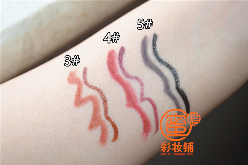 Pseudo-đường đôi đầu nâu cà phê bút chì bút mạng red bút kẻ mắt dạng lỏng không thấm nước và mồ hôi-proof không đánh dấu kéo dài chì kẻ mắt celavi