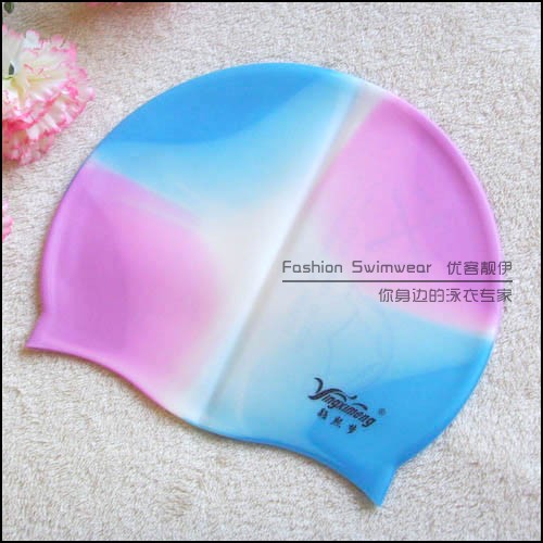 Mũ lưỡi trai Ying Xi Meng Silicone mũ bảo vệ chống nước da đầu không ướt tóc 12 nhân dân tệ mũ bơi phoenix	