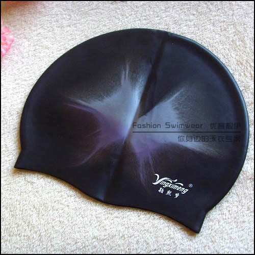 Mũ lưỡi trai Ying Xi Meng Silicone mũ bảo vệ chống nước da đầu không ướt tóc 12 nhân dân tệ mũ bơi phoenix	