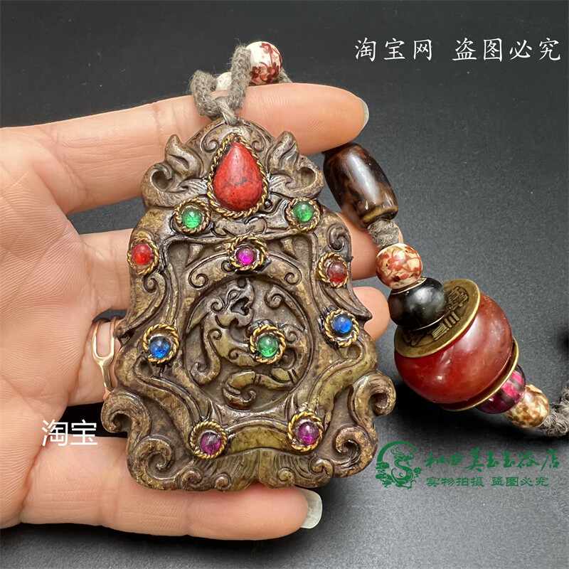 ☆逸品☆中国骨董 和田玉彫 獅子舞 アンティーク美術品 精密手彫り 風水 開運 清・古和田玉彫・古玉龍』極細工・骨董品・古賞物・中国古玩