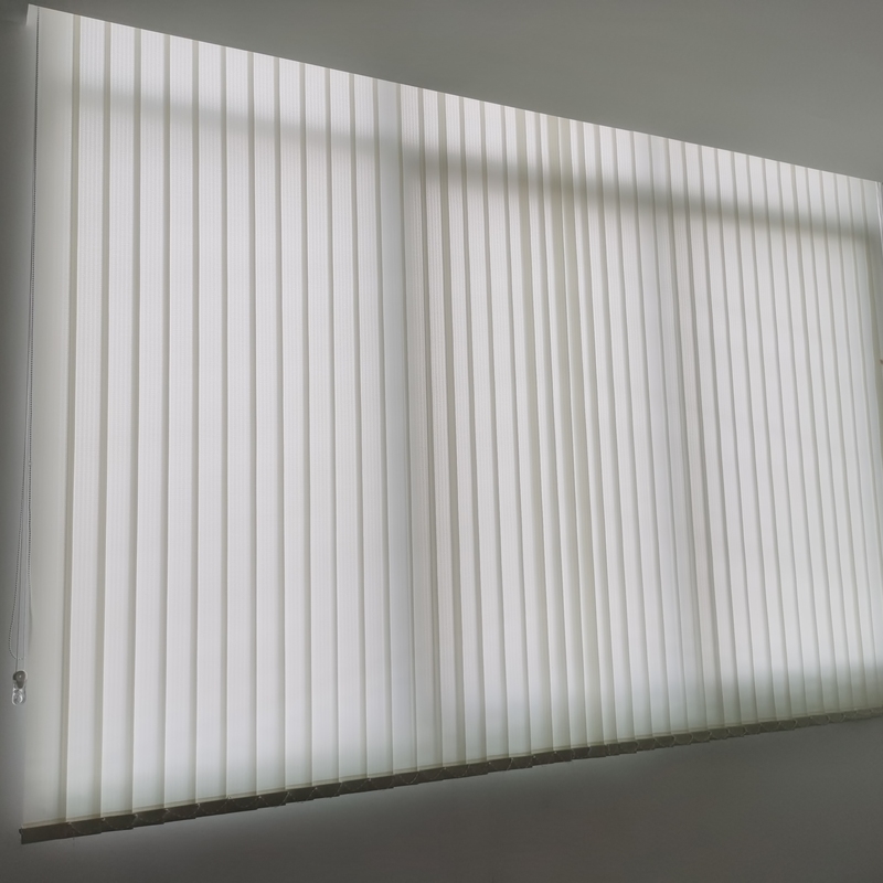 Popular Alternative Vertical Blinds, Full Blackout and Heat Insulation, Suitable for Office and Bedroom Floor-To-Ceiling Windows, Electric/Manual Options Available