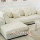 Bốn mùa vải bông phổ quát chống trượt đệm ghế sofa đơn ba người bông thêu hoa hồng đệm cửa sổ bay thảm bò - Ghế đệm / đệm Sofa