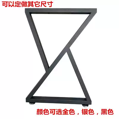 Golden one-sided foot bar counter support foot metal bracket stand table stand tripod stand overall cabinet foot meal legs can be customized