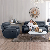 (Offline same model) Chihua Shi function sofa fabric living room combination single double sofa new F-8875M