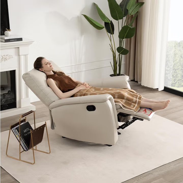 Функциональные диван 【线下同款】芝华仕头等舱现代简约真皮手动功能单人沙发k1821 Cheers,