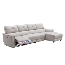 Chivas first class modern simple genuine leather electric functional sofa leather art first layer cowhide living room 10697