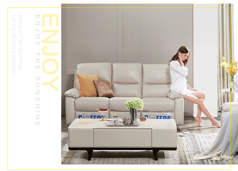 Chúc mừng hạng nhất cabin tính năng da bò da sofa phòng khách danh mục đầu tư căn hộ nhỏ của điện Chivas 5522 - Ghế sô pha giá ghế sofa
