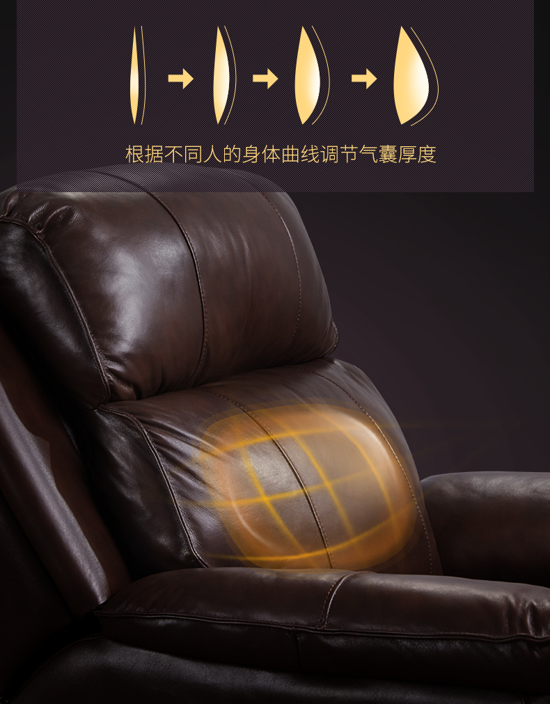 Chúc mừng hạng nhất cabin tính năng ghế sofa da tối giản hiện đại điện đơn sofa beanbag 5623 - Ghế sô pha ghế sofa giá rẻ dưới 2 triệu