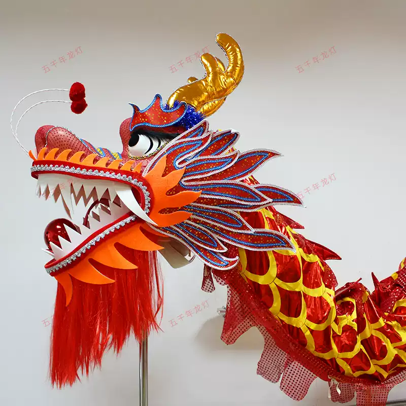 獅頭10寸12寸泡沫舞獅子頭羊毛可眨眼舞獅頭學校表演佛山醒獅新型