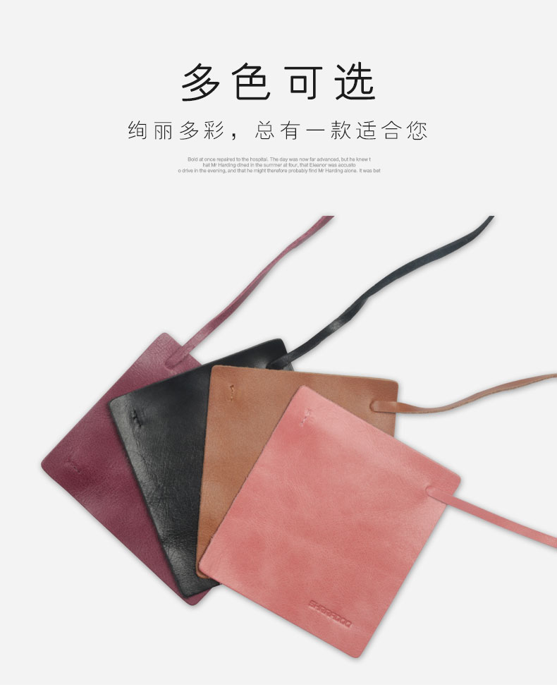 Túi lưu trữ khóa da nam handmade sáng tạo dung lượng lớn đa chức năng đơn giản nhỏ gọn túi chìa khóa nhỏ - Trường hợp chính ví nữ da thật