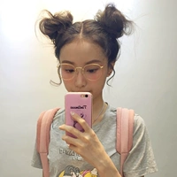 Phiên bản tiếng Hàn của ulzzang dây vàng bên kính gọng mỏng nữ thủy triều Harajuku người lưới đỏ kính nam rừng nhỏ khung cận thị gọng kính cận