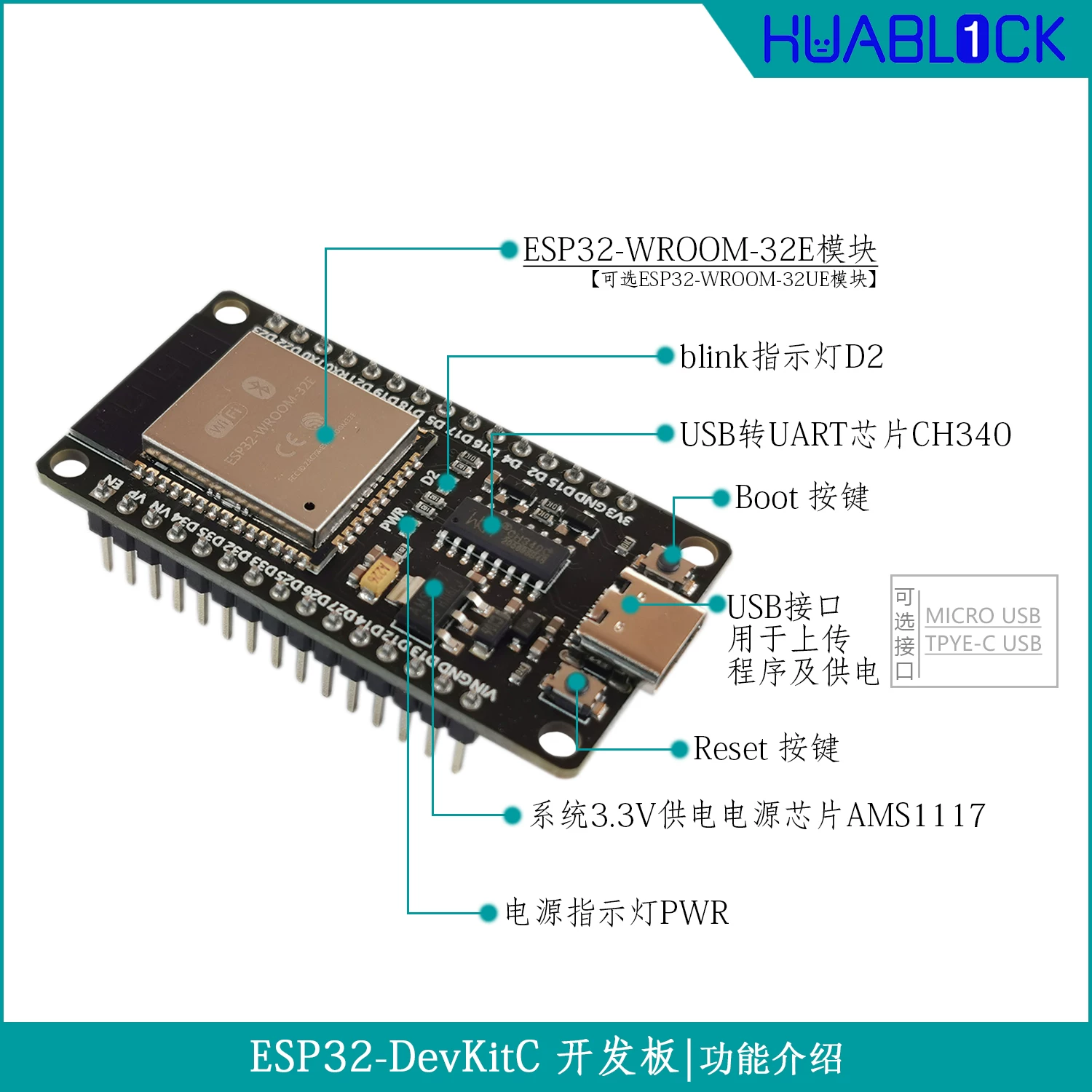 Development board, module, motherboard for programming, 32, training