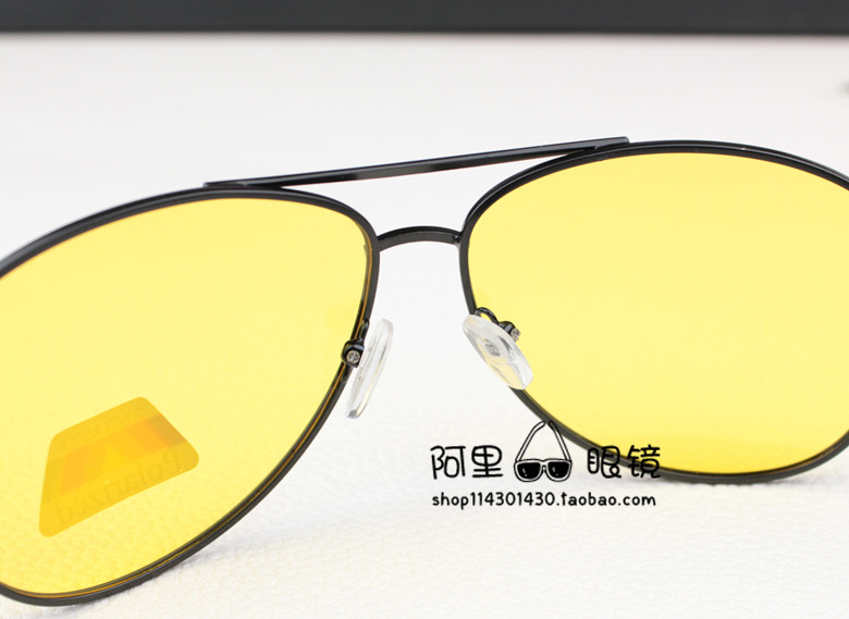 Gương phân cực ếch gương kính nam lái xe lái xe gương ngày và đêm sử dụng kép lái xe đêm nhìn kính đặc biệt tròng kính đổi màu
