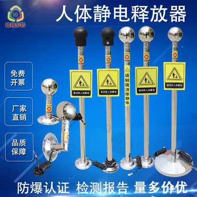 Intelligent intrinsic safety explosion-proof human body electrostatic release touch elimination human body electrostatic generator factory direct sales