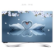 TV dust cover 32 inch 50 inch TV dust cloth 55 inch 65 inch LCD TV cover Hanging Desktop Curved Surface