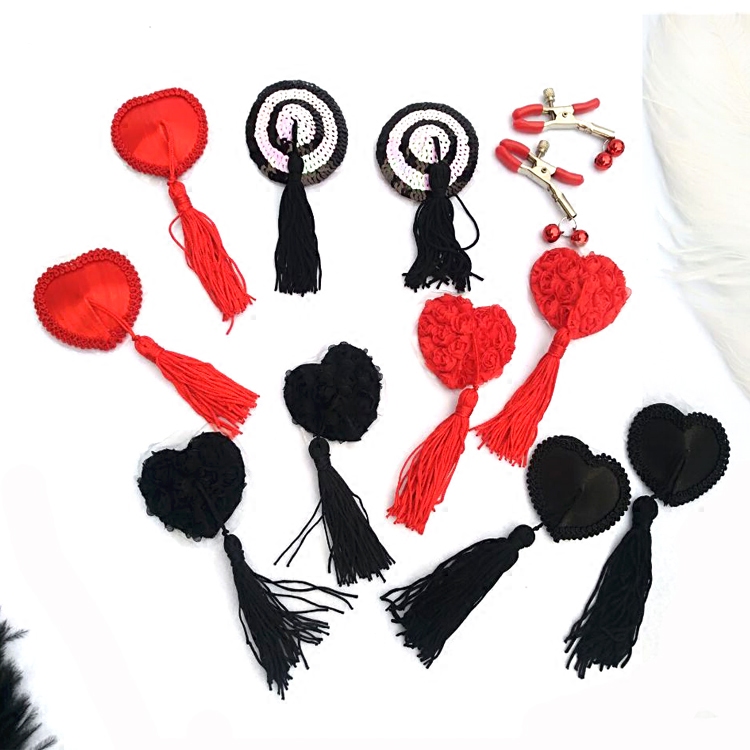 Senny Ando multicolored fine flowy sumpy suckling breast clip female Emotional Underwear accessories Accessories Milk stickup multiple times