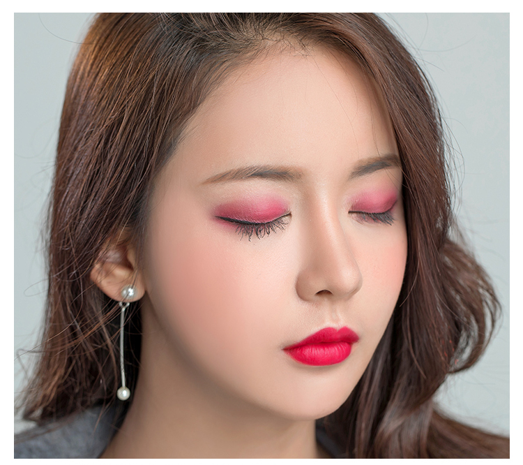 Son môi nữ nhung mờ mờ không bóng lâu trôi Son bóng dưỡng ẩm giữ ẩm cho môi không thấm nước chính hãng Hàn Quốc - Son bóng / Liquid Rouge 	son bóng the face shop	