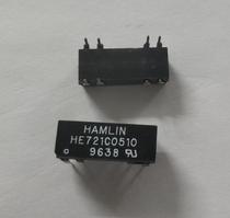 Promotion of electromagnetic communication conversion dry relay DIP HE721C0510 5VDC dry spring relay 8 feet