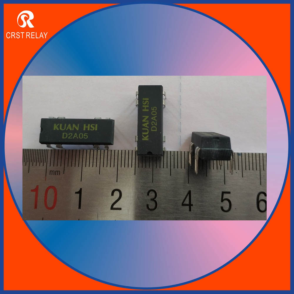 Imported DIP8 foot 2 set common open double knife double - throw 5V spring tube tongue relay