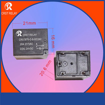 CRST875 24v relay 20A normally open normally closed BRF 875B LC1M SRUT TF ZF HF152D