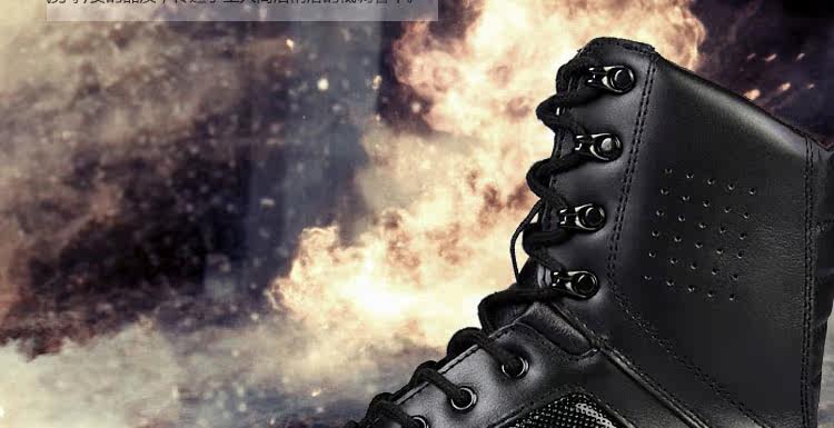 Bottes militaires pour homme - amortissement - Ref 1402489 Image 14