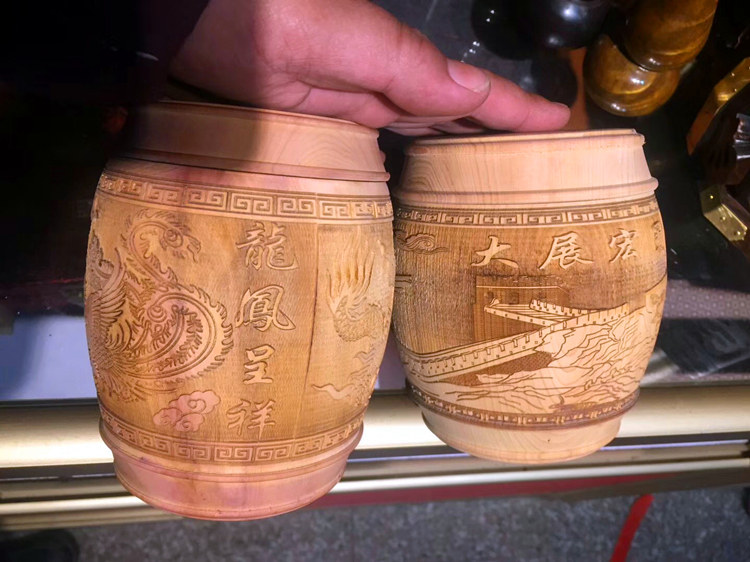 Yew tea tin sealed mold-proof, anti-bacterial, paint-free, wax-free, health care tea set, health gift special offer