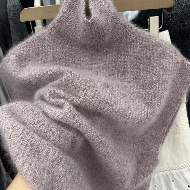 2026 Early Spring High-Neck Wool Fleece Vest for Women, Stylish Design, Slimming, Versatile, Fluffy Cardigan