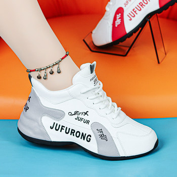 Fashionable Casual Shoes, Genuine Leather Women's Shoes, 2025 Spring and Autumn Versatile Soft-Soled Running Sneakers, New Non-Slip Trendy Shoes