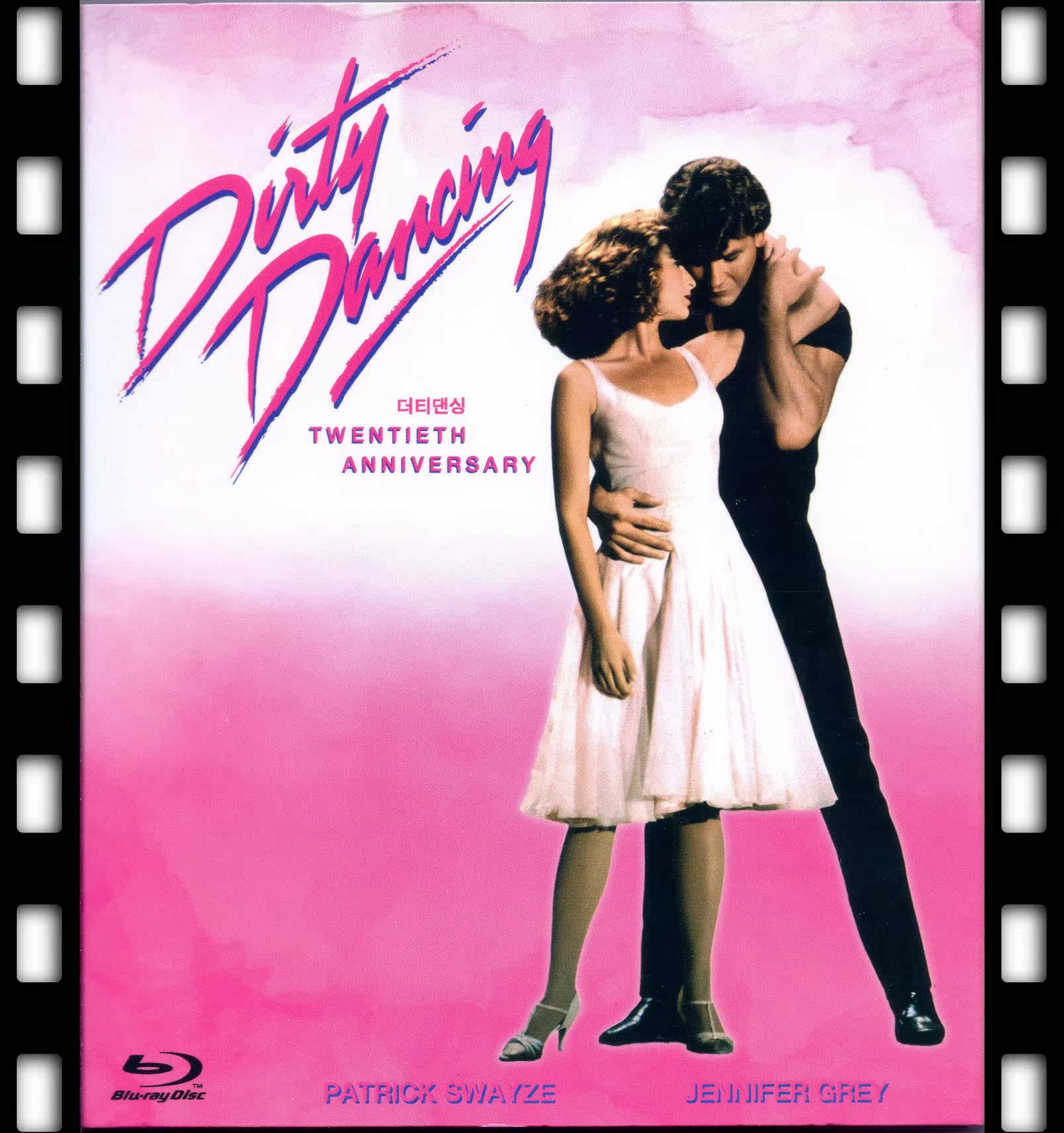 Spot Blu-ray warm-up dance Spicy body dance Dirty Dancing Area A English word KR tray plastic box