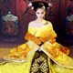 New Tang Dynasty Style Ancient Costume for Charming Studio Photoshoots, Themed Queen and Concubine Costumes, Glamorous Makeup, Stage Performance Attire, One Size Fits All