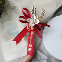 Wedding corsage bridegroom bride full set of family wedding supplies welcome corsage flower Flower Flower bridesmaid best man